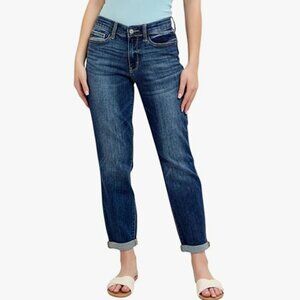 Judy Blue Classic 5Pocket Cuffed Boyfriend Jeans